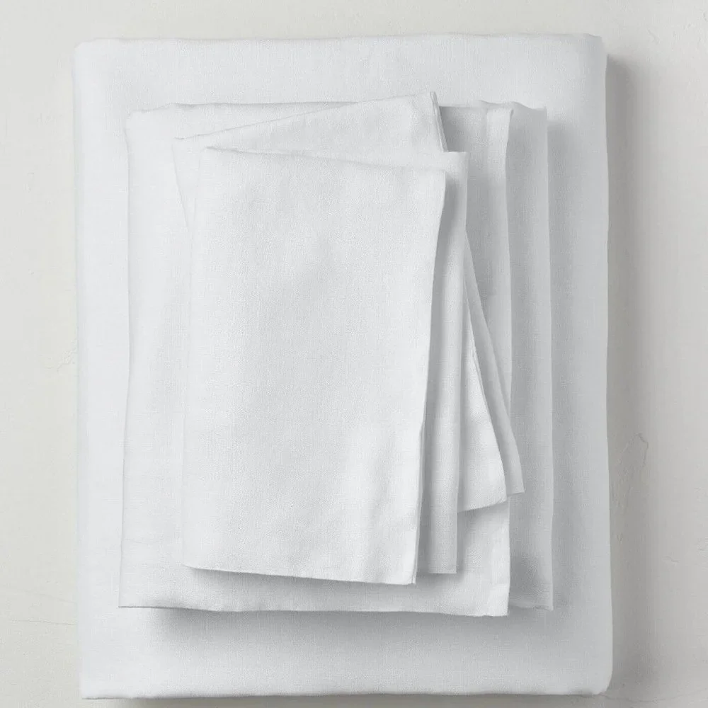 Casaluna Sheet Set King Size White